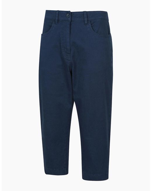 Mountain Warehouse Blue Ladies Marina Cropped Trousers