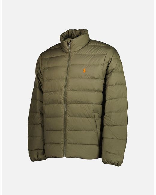 Ralph Lauren Green Colden Packable Down Jacket for men
