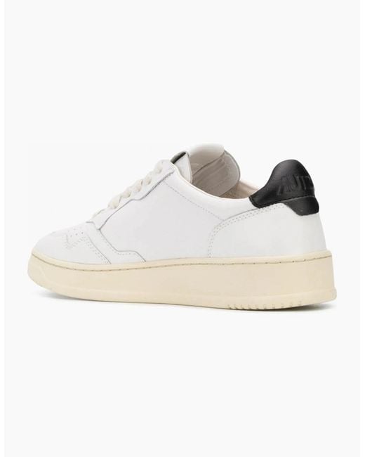 Autry White Medalist Low Ll22 Sneakers for men