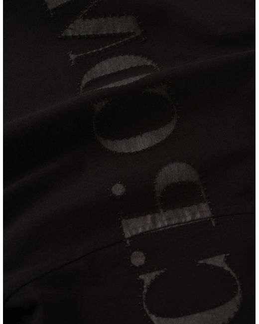 C P Company Black 20/1 Sleeve Logo T Shirt for men