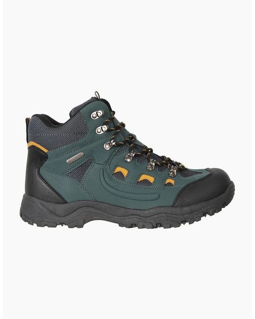 Mountain Warehouse Blue Adventurer Waterproof Hiking Boots for men