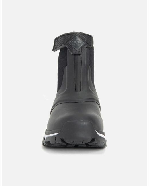 Muck Boot Black Apex Mid Zip Boots
