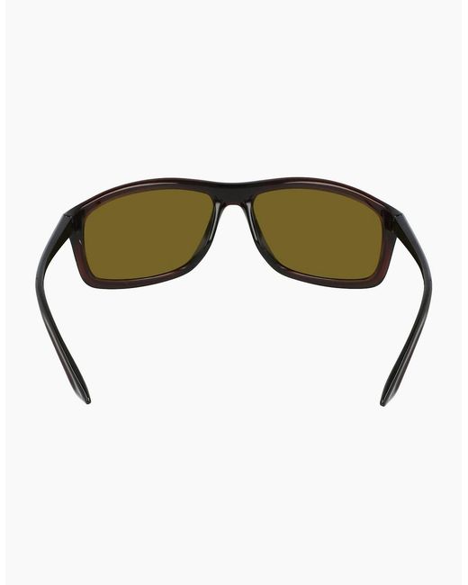 Nike Green E Rectangle Sunglasses for men