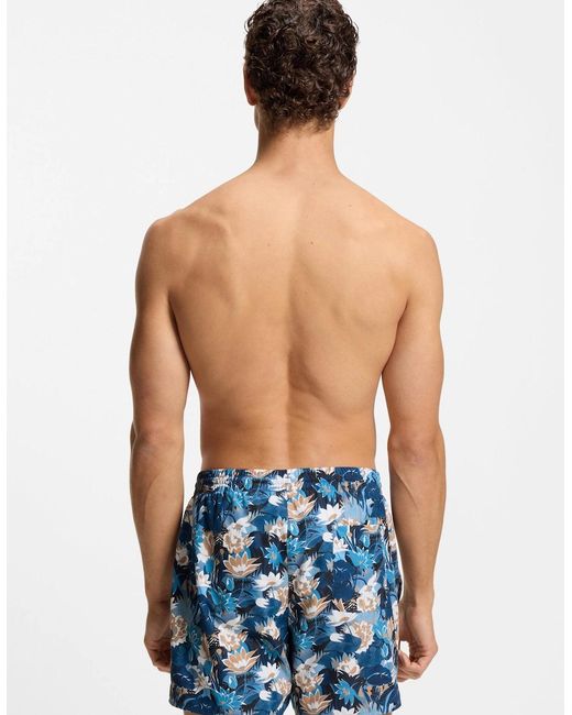 Boss Blue Boss Piranha Swim Shorts S1-26 451 Light Pastel for men