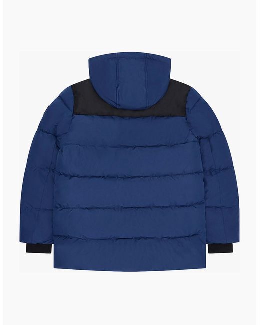 Reebok Blue Rb1497 Parka Puffer Jacket for men