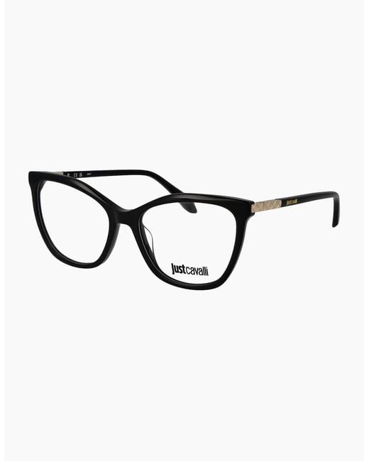 Just Cavalli Black Optical Frame Vjc059 0700 55 for men