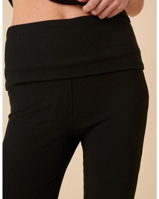 Nobody's Child Natural Rib Yoga Trousers