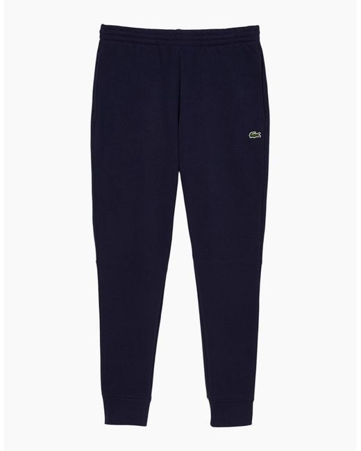 Lacoste Blue Sweatpants Slim Fit Joggers Cuffed for men