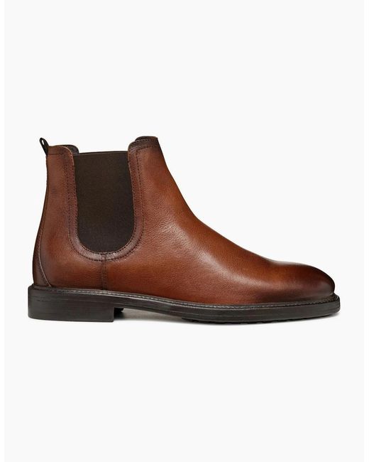 Geox Brown U Tiberio A Boots for men