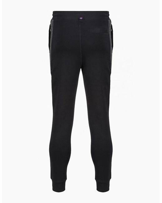 Luke Sport Black Henry Griffiths Jog Pants for men