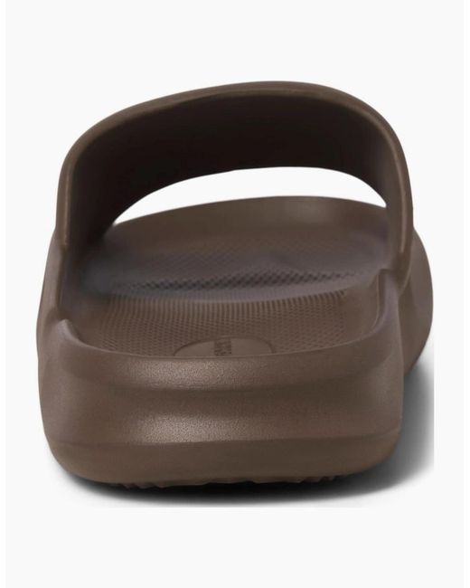 Jack & Jones Brown Status Moulded Slider Sandals for men