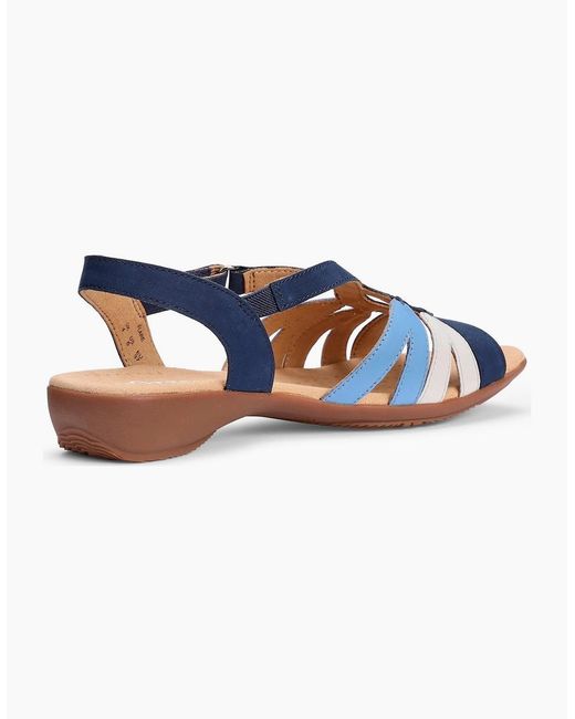 Hotter Blue Flare Sandals