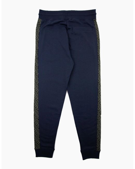 Boss Blue Hugo Dacino Side Logo Tracksuit Pants Dark 405 for men