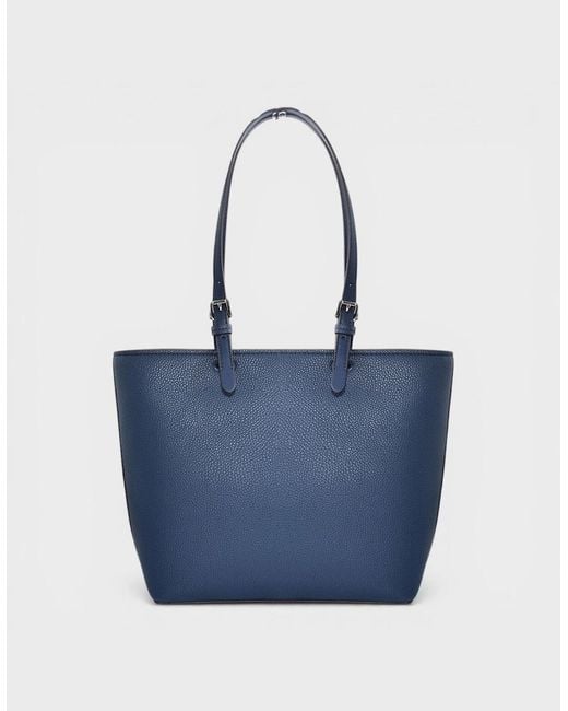 Michael Kors Blue Logo Shoulder Bag Marine