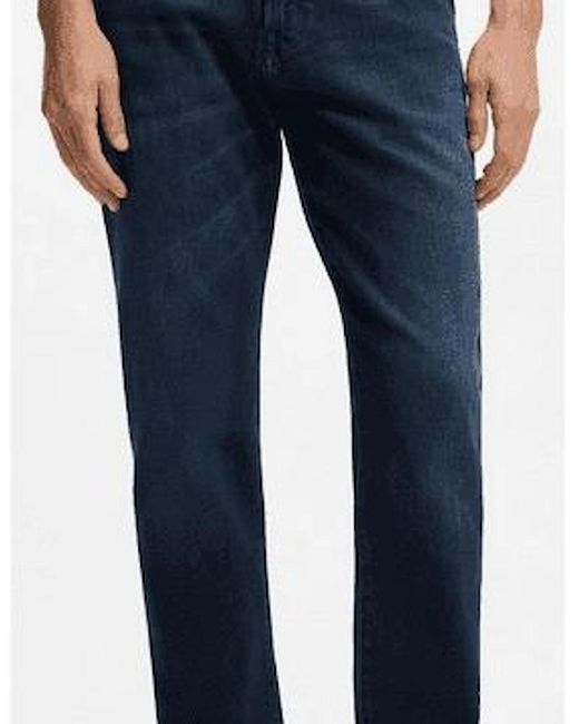 Boss Blue Maine Regular Fit Jeans for men