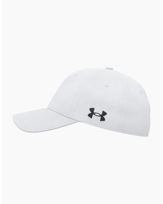 Under Armour White Team Blitzing Baseball Cap