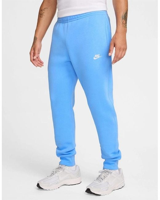 Nike Blue Sportswear Club Fleece Jogging Pants for men