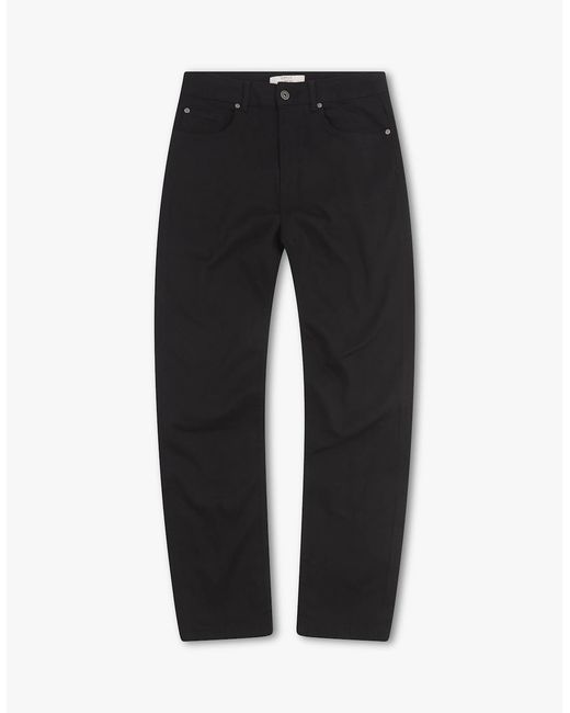 Vingt Quatre Denim Black Vingt Quatre Straight Fit Stay Jeans