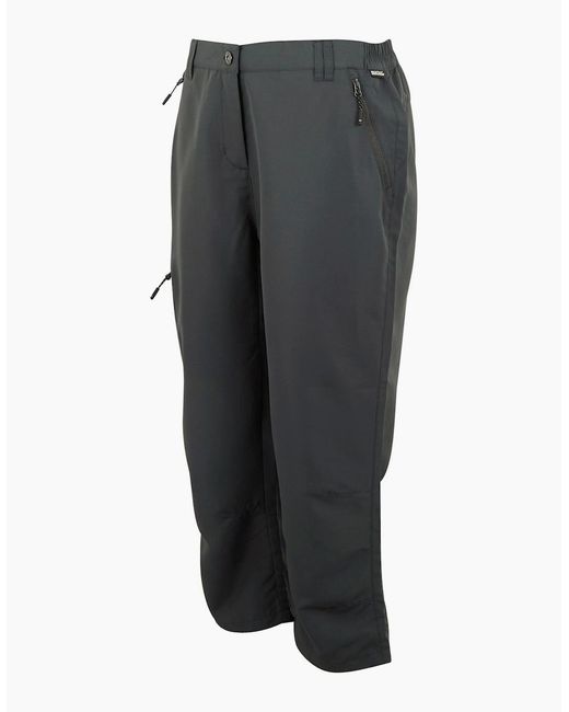 Regatta Gray Ladies Chaska Iii Walking Capri Cropped Trousers