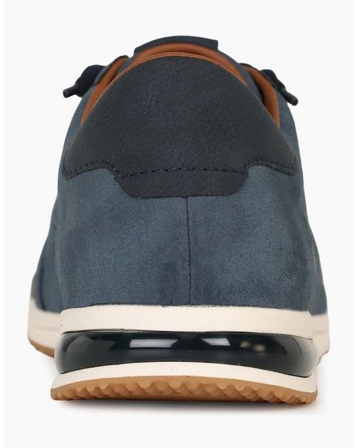 Bugatti Blue Treble Trainers for men