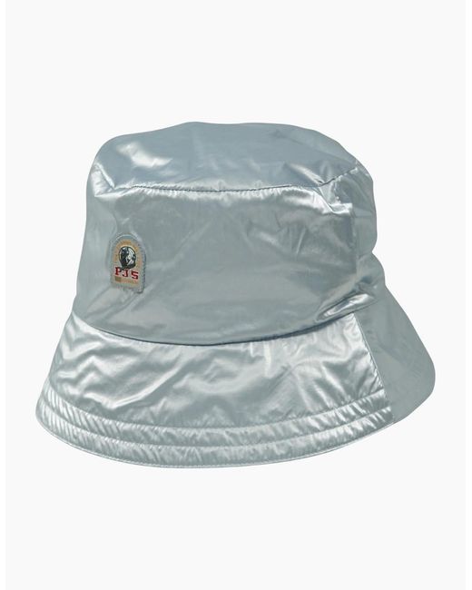 Parajumpers Blue Bucket Hat Shiny Cap