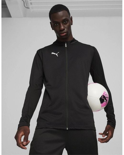 PUMA Black Performance Moisture Wicking Training Jacket for men