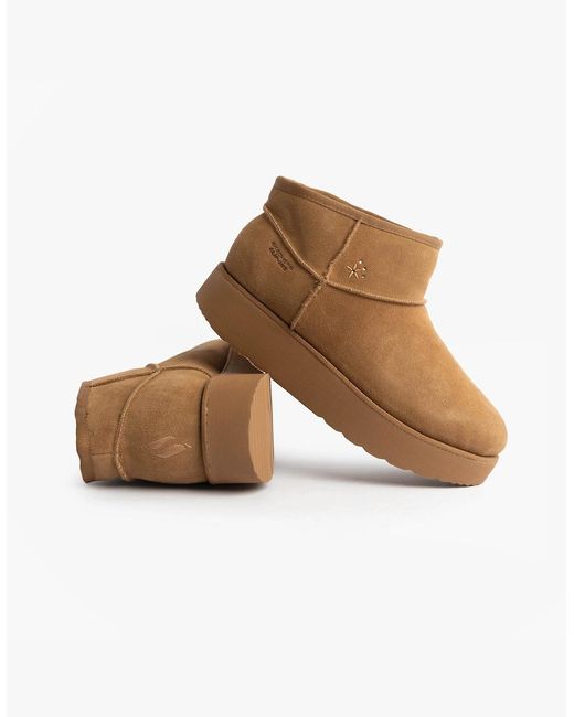 Skechers Brown 169143/Csnt Keep Cozy Boots Chestnut