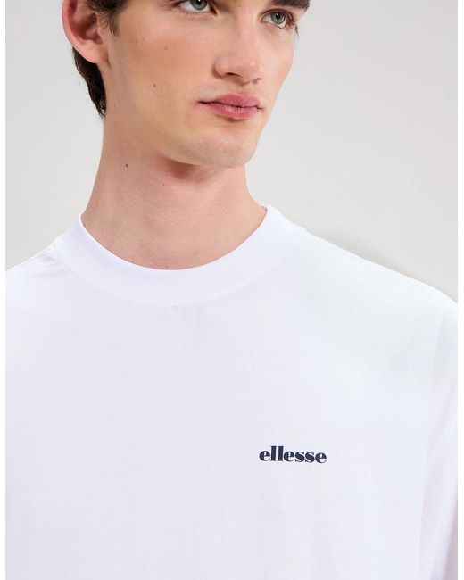 Ellesse White The Dâ€Italia Tee for men