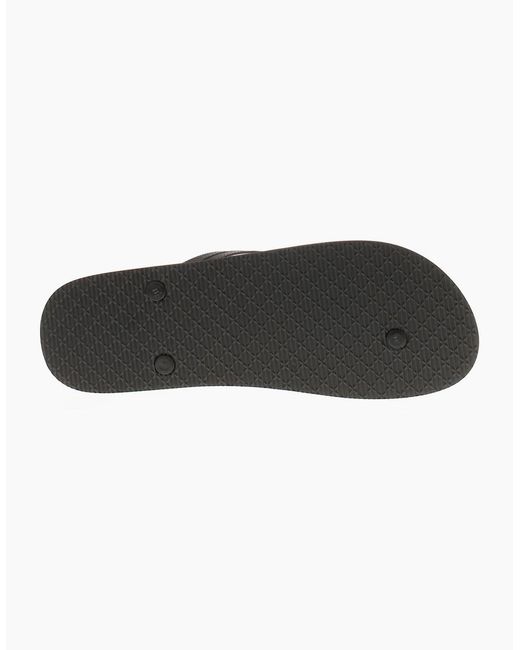 Rockstorm Black Flip Flops Cushioned Footbed Prime Uk Size for men