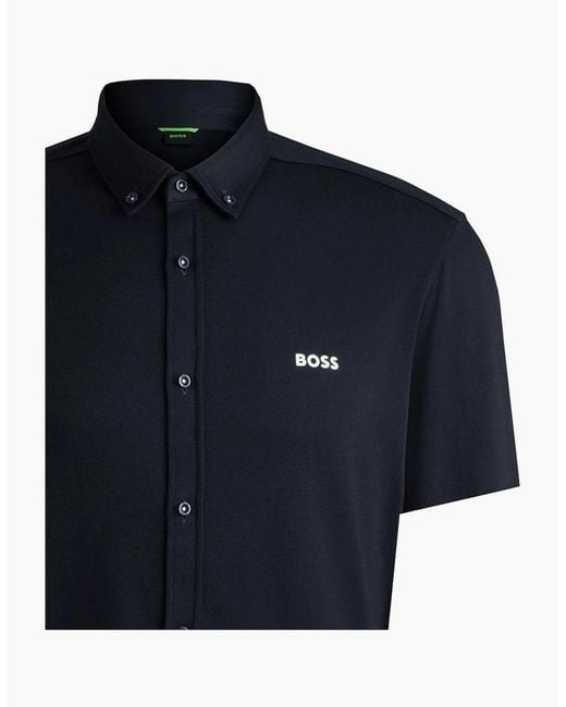 Boss Black Dark Motion Short Sleeved Shirt for men