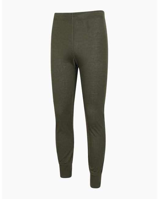 Mountain Warehouse Green Talus Base Layer Bottoms for men
