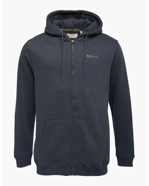 Blend Blue Downton Fullzip Big & Tall Sweatshirt for men