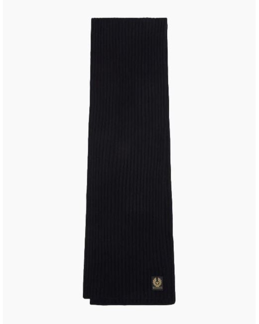 Belstaff Black Watch Scarf for men