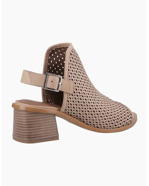 Hush Puppies Brown Louise Heeled Sandals