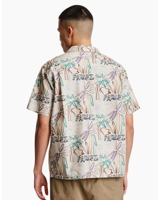 Parlez White Cove Beach Shirt for men