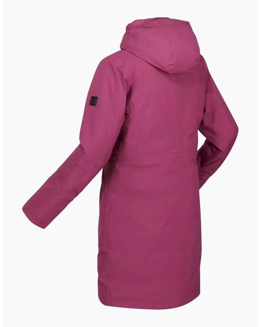Regatta Purple Ladies Yewbank Ii Waterproof Parka