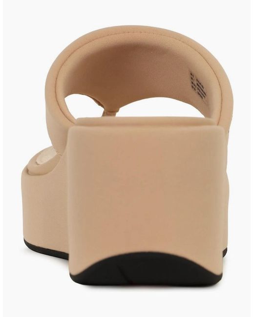 Fitflop White Platform Wedge Sandals