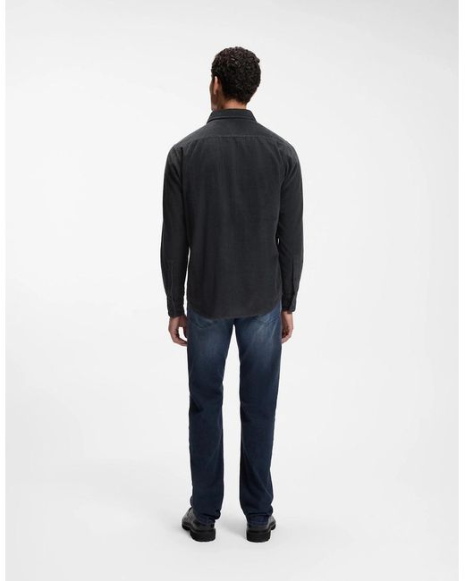 Boss Blue Boss Relegant 6 Long Sleeve Cotton Shirt for men