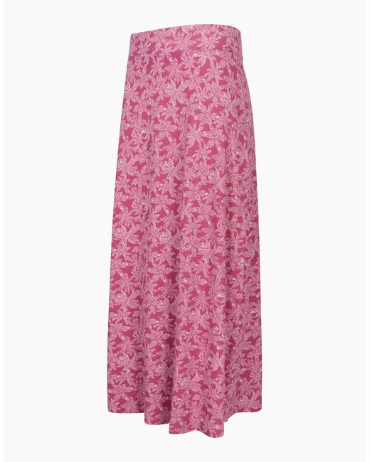 Mountain Warehouse Pink Ladies Shore Jersey Maxi Skirt