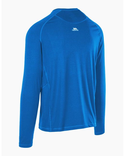 Trespass Blue Nate Base Layer Top for men