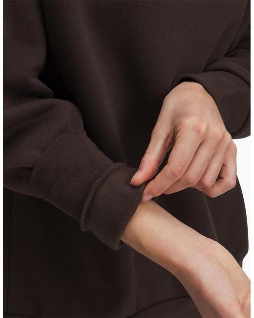 Under Armour Brown Icon Fleece Os Crew