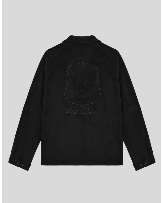 Lyle & Scott Black Coach Jacket for men