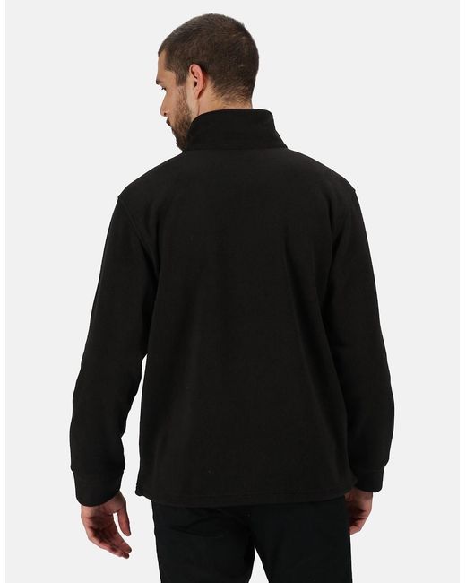 Regatta Black Professional Full Zip Fleece Jacket for men