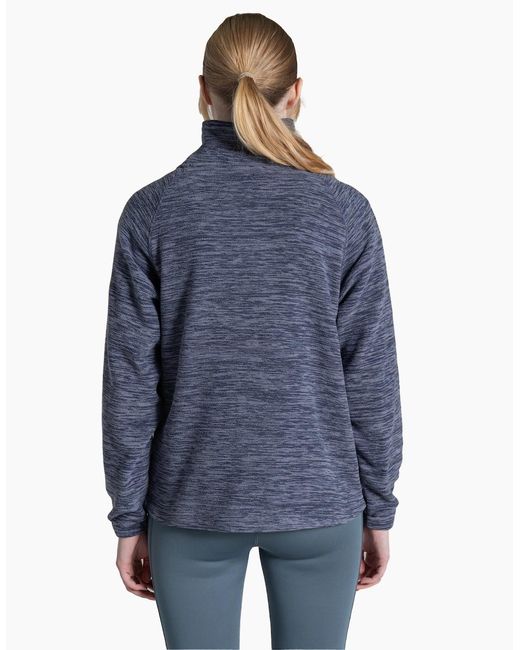 Craghoppers Blue Ladies Esk Ii Half Zip Fleece Top