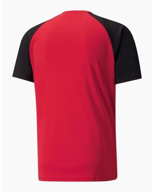 PUMA Red Teampacer Jersey T-Shirt for men