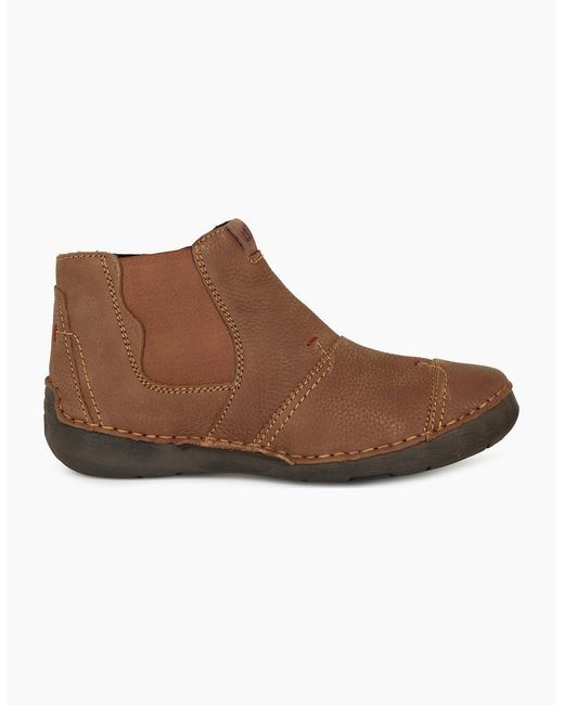 Josef Seibel Brown Fergey 55 Ankle Boots