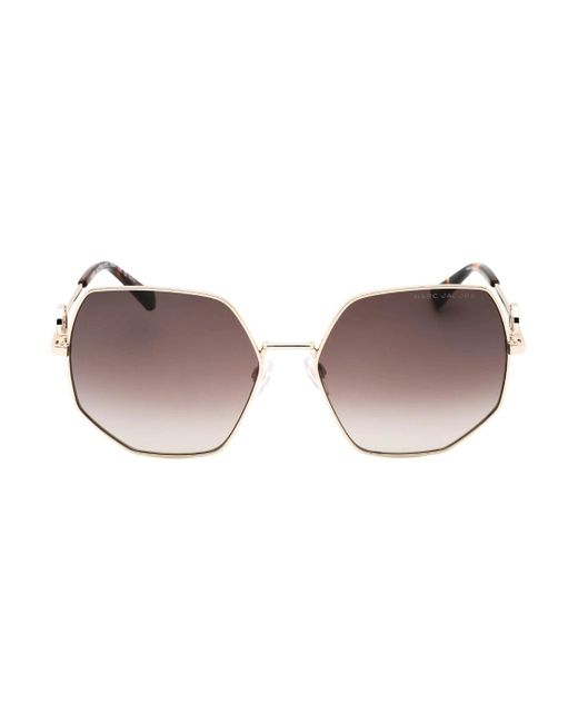 Marc Jacobs Brown Havana Leg Ends Sunglasses