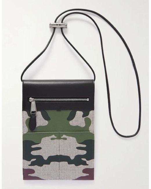 Burberry Black Mini Pocket Phone Pouch