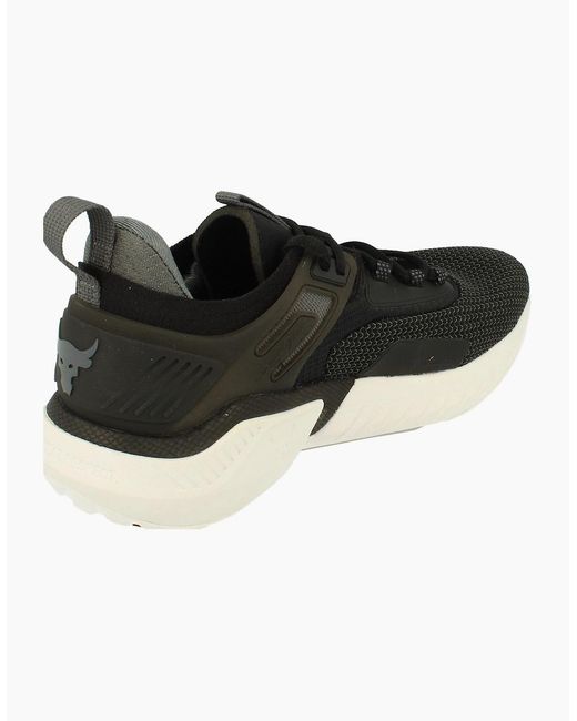Under Armour Black Ua Project Rock 5 Trainers 3025435 003 for men