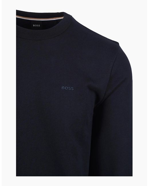 Boss Blue Boss H Sharpe Sweatshirt Dark for men